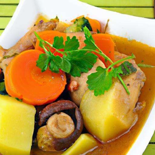 Hearty Chicken and Vegetable Stew: A Comforting Classic Recipe