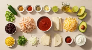 Chicken Enchilada Casserole ingredients