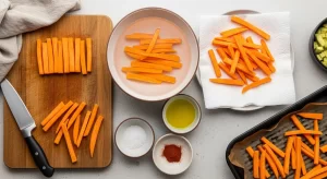 Sweet potato fries notes