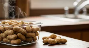 Cajun boiled peanuts leftovers