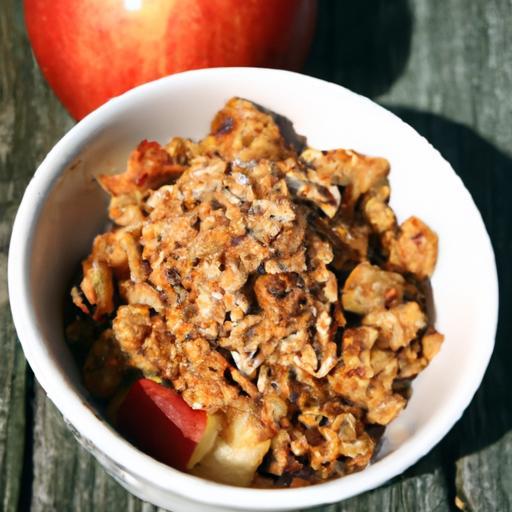 Crunchy Apple Cinnamon Granola: A Homemade Delight Recipe