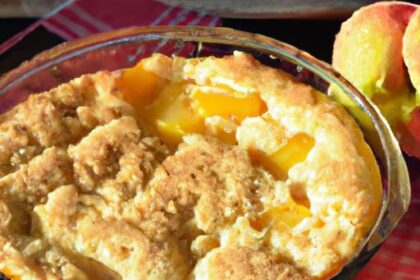 Sweet Southern Comfort: The Ultimate Peach Cobbler Recipe