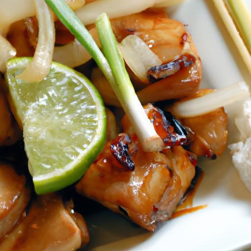 Savor the Zesty Delight of Vietnamese Lemongrass Chicken