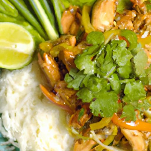 Savor the Zesty Delight of Vietnamese Lemongrass Chicken