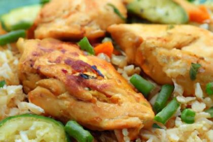 Flavorful Chicken & Rice Pilaf: A Simple Comfort Dish