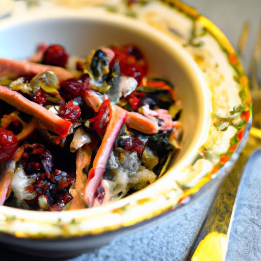 Harvest Harmony: Wild Rice and Cranberries Recipe Delight