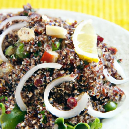 Protein-Packed Quinoa and Black Bean Salad: A Nutrient Boost