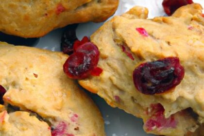 Zesty Cranberry Orange Scones: A Perfect Morning Treat