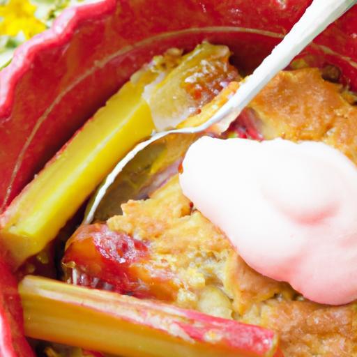 Tangy Delight: Easy Rhubarb Crisp Recipe for Home Bakers