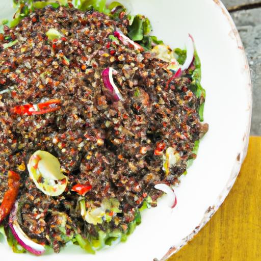 Protein-Packed Quinoa & Black ‍Bean Salad:​ A Nutrient ⁣Boost