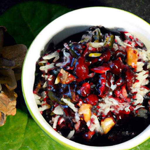 Harvest Harmony: Wild Rice and Cranberries Recipe Delight