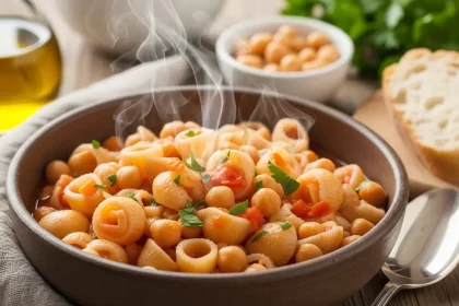 Hearty 30-Minute Pasta e Ceci