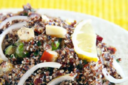 Protein-Packed Quinoa and Black Bean Salad: A Nutrient Boost
