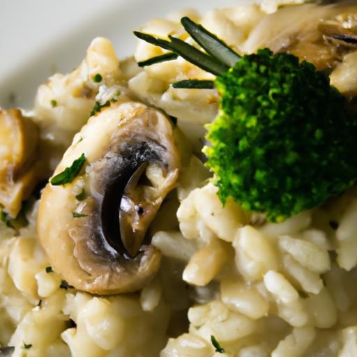 Comfort in a Bowl: Creamy Chicken and Mushroom Orzo Delight