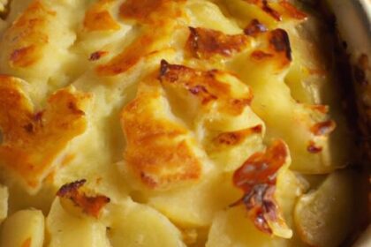 Golden Au Gratin Potatoes: Creamy Comfort in Every Bite