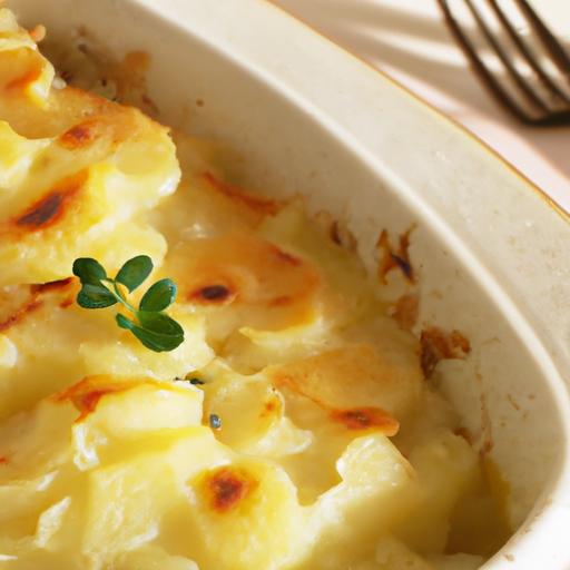 Golden au Gratin Potatoes: Creamy Comfort in Every Bite