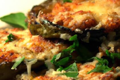 Crispy Baked Eggplant Parmesan: A Healthy Classic Twist