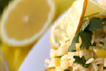 Zesty Greek Lemon Rice: A Bright Twist on Classic Grains