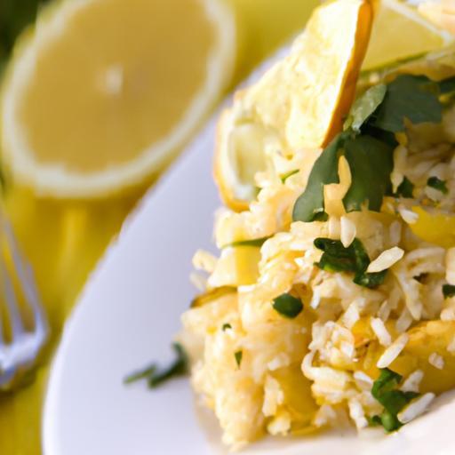 Zesty Greek Lemon Rice: A Bright Twist on Classic Grains