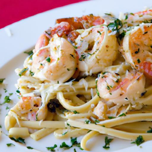 Savory Garlic Parmesan Shrimp Pasta: A Flavorful Feast