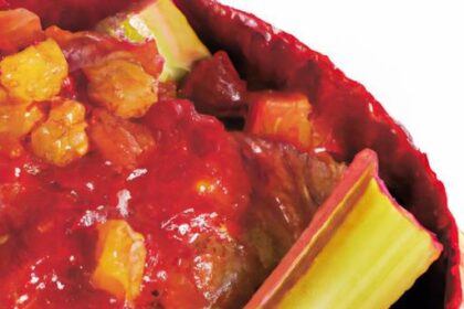 Tangy Delight: How to Make the Perfect Rhubarb Crisp