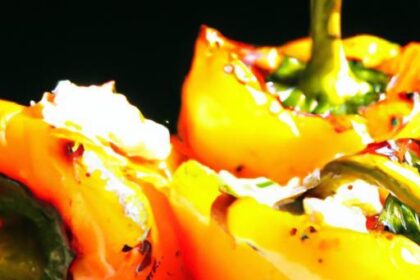 Bursting with Flavor: The Art of Feta-Stuffed Peppers