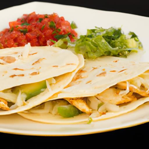 Sizzle and Serve: Easy Chicken Fajita Quesadilla Recipe