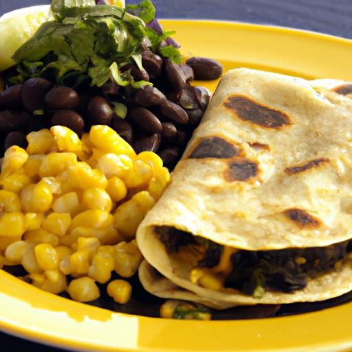 Savor the Flavor: Black Bean and Corn Quesadilla Delight