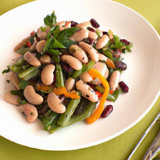 Triple Bean Delight: Easy & Healthy Salad Recipe Unveiled