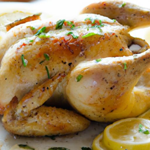 Zesty Lemon Roasted Chicken: A Simple, Flavorful Recipe