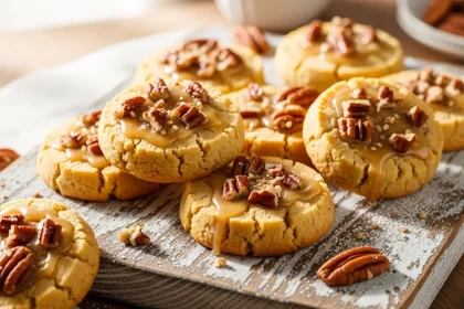 Maple Pecan Shortbread Cookie