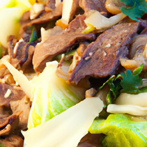Sizzling Beef ‍& Cabbage stir Fry: A Flavorful Delight