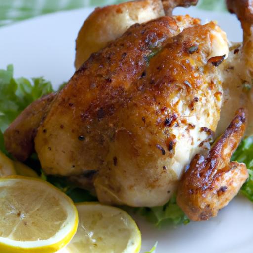 Zesty Lemon Roasted Chicken: A Simple, Flavorful Recipe
