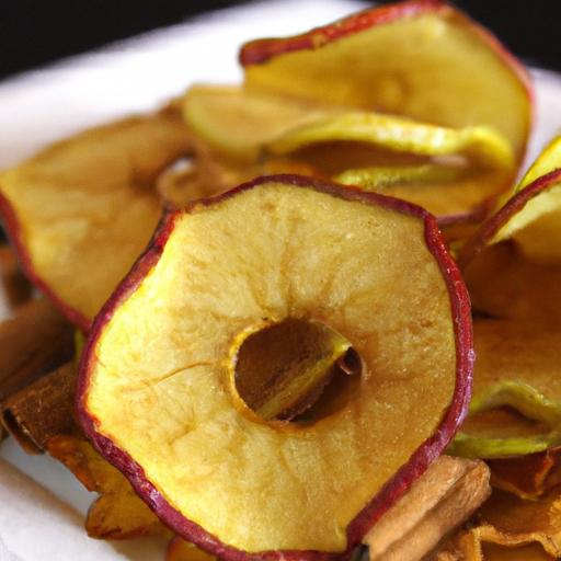 Crispy Baked Cinnamon Apple Chips: Healthy Snack delight