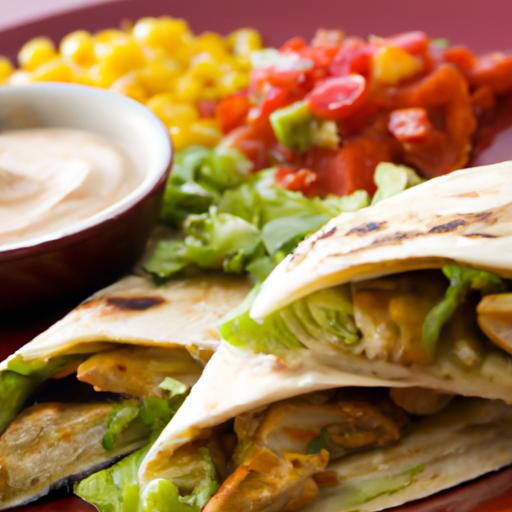 Sizzle and Serve: Easy chicken Fajita Quesadilla Recipe