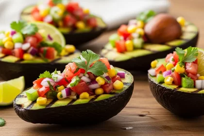 Savor the Flavor: Grilled Avocados with Zesty Salsa Bliss