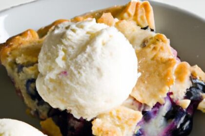 Blueberry Cobbler: A Sweet Slice of Americana Delight
