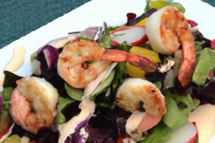 Spice Up Your Plate: Irresistible Blackened Shrimp Salad Recipe