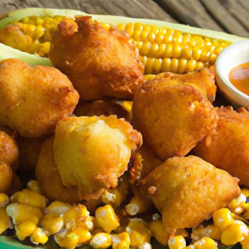 Crispy Chicken Corn Fritters: A Savory Snack Delight