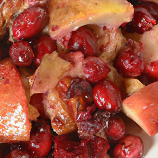 Sweet & Savory Cranberry Apple Stuffing Recipe Delight