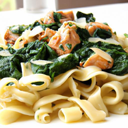 Wholesome Chicken & Spinach Pasta: A Nutritious Delight