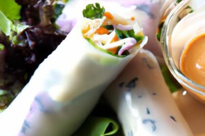 Refreshing Tofu Fresh Rolls: A Vibrant Taste Adventure