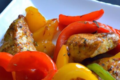 Quick & Colorful: Easy Chicken and Bell Pepper Skillet