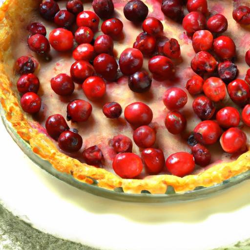 Cranberry Bog Pie: A Tart Delight from Nature’s Harvest