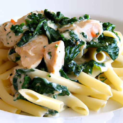 Wholesome Chicken & Spinach Pasta: A Nutritious Delight