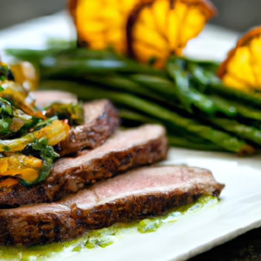 Savoring Churrasco Steak with Zesty Chimichurri Flair