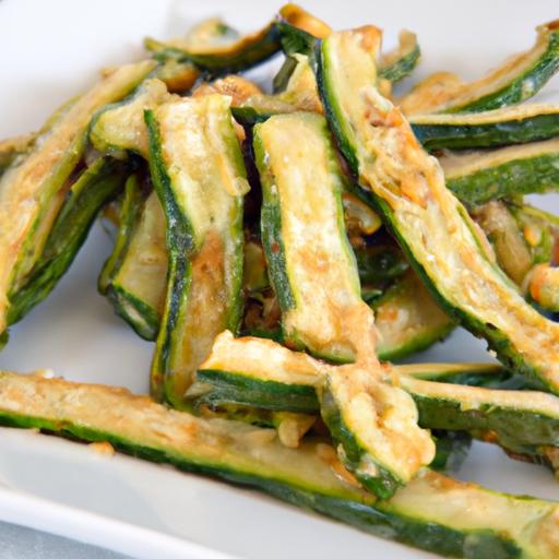 Crispy fried Zucchini Sticks: A Tasty Veggie Snack Delight
