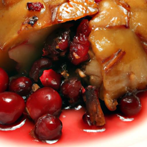 Sweet & Savory Cranberry Apple Stuffing ⁤Recipe Delight