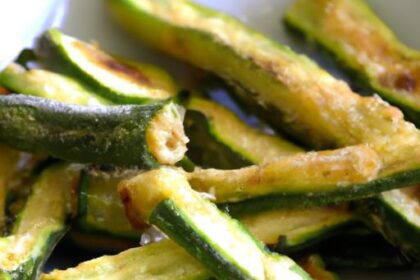Crispy Fried Zucchini Sticks: A Tasty Veggie Snack Delight