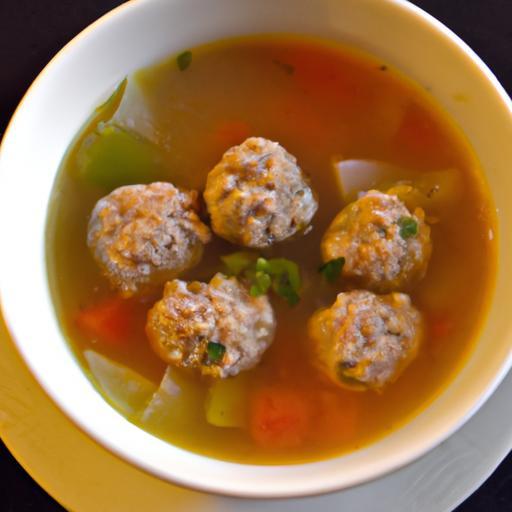 Tiny Turkey Meatball Soup: A Hearty, Healthy Delight
